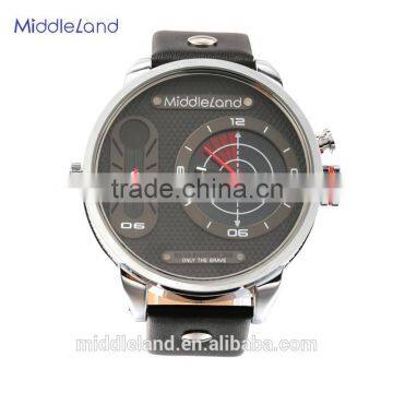 2015 Middleland Luxury Watch Online New Arrival With Leather Band photo-2