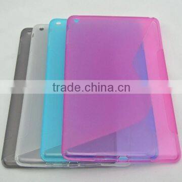 For iPad Air Case ,hot sale S Shape Tpu Case for iPad Air
