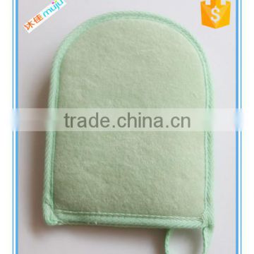 newest fashion exfoliating sisal terry bath gloves