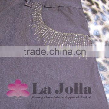 2016 Ladies Fashion Casual Long Denim Skirt LK-004 photo-4