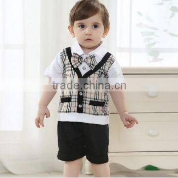 Tie Clothing Sets Hot Trend Checked Suits