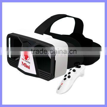 Virtual Reality Personalized Mini 3D VR Headset VR Glasses Case Box For Mobile Cell Phone 5.5Inch- 6.3 Inch