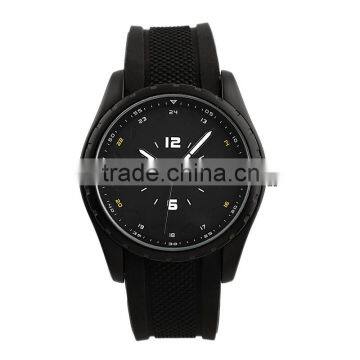 Wholesale watches Men's Black Rubber Strap Black Man Watch MR078