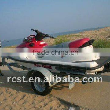 Single jetski trailer