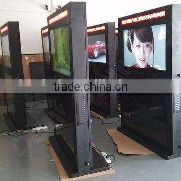 65 inch tft type floor stand outdoor application digital signage kiosk