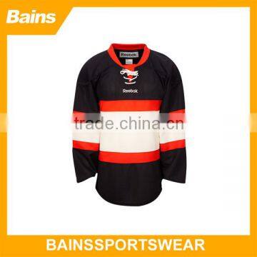 hot sale reversible hockey jersey/blank ice hockey jerseys/team sweden hockey jersey