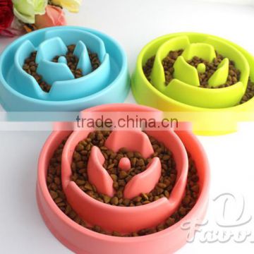 Slow Food Pet Bowl spot wholesale Strange new anti-choking dog bowl buds healthy food bowl pet bowl to prevent obesity