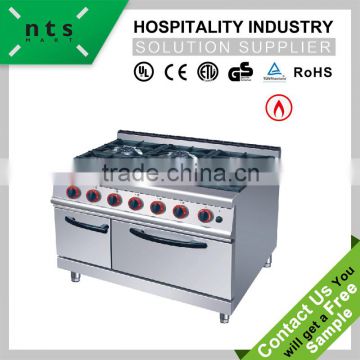 gas burner with cabinet(6 burners)