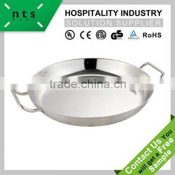 double handle non stick frying pan