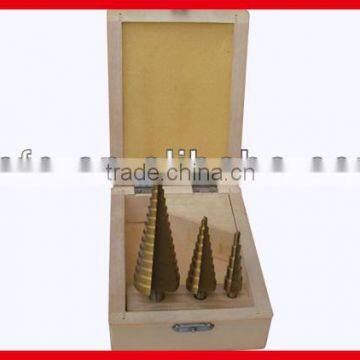 Hss step drilling NO.1 3pcs SDS high quality step drill