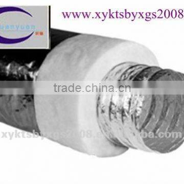 Double layer Insulated Flexible Duct OEM( Glass Wool Insulation)