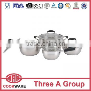 8pcs professional stainless steel 18/8 kitchenware set