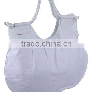 fashion bag with PVC handle