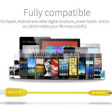 GOLF 2.1A Pineapple Series 2in1data Cable for Iphone 5/5s/6/6s/6plus 1m Quick Charge and Data Pinepple 2in1cable for Micro Phone photo-6