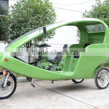 JOBO Touring Tricycle Rickshaw for Passenger,ELectric Pedicab, Advertising Velo Taxi