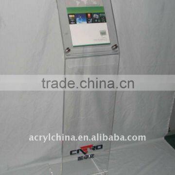 Sign Holder Acrylic Floor Stand Literature Holder