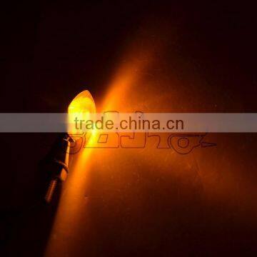 BJ-SL-042 Wholesale E-marked Mini Metal Material Amber LED Indicators Bulbs Motorcycle Turn Signal Lights photo-4