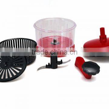 S/S+ABS+PS+PA 19.5*16*23 Kitchen Appliances Vegetable Processor/ Rotary Vegetable Slicer photo-6