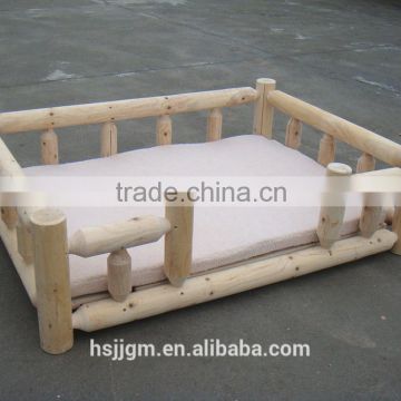 import outdoor wooden large dog dog bed