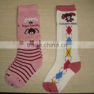 Baby long socks, baby slipper socks