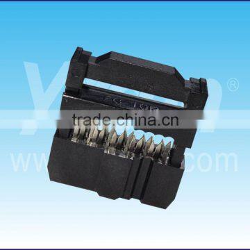 10pin three-piece with convex point black color FRC connector