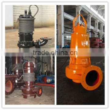 QW non-clogging submersible sewage pump grinder pump