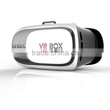 2016 New products Amanki portable 2nd generation 3D VR BOX 2 Virtual Reality 3D Glasses for blue film video open