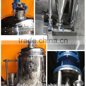 High Shear Vacuum Homogenizing Emulsifying Mixer photo-5