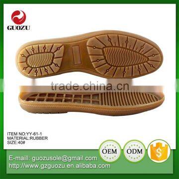 Lady casual shoes sole rubber outsole