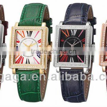 MADE IN CHINA FASHION LEATHER BAND WRIST WATCH-CHINA ORIGIN WRISTWATCH photo-3