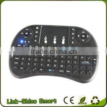 New cheap portable 2.4Ghz wireless mini bluetooth keyboard for computer