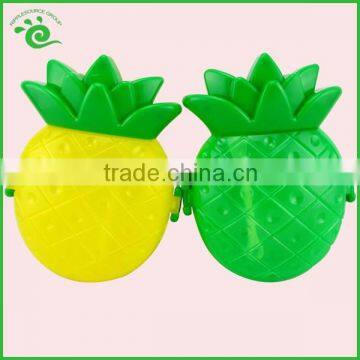 ~ Food Grade PP Colored Lovely Banana Plastic Kids Fruit Shaped Lunch Box