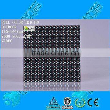 China alibaba outdoor p10 full color led module 12v