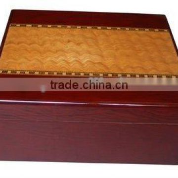 Luxury wooden chocolate box