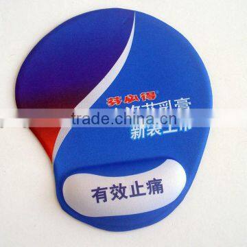 Gel wrist mouse pad