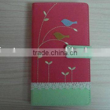 leather cover notebook with case pack