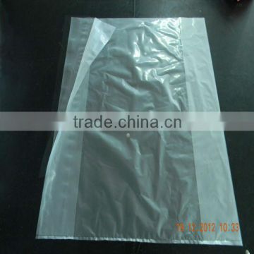 Clear Side Gusseted Poly Bag on Roll