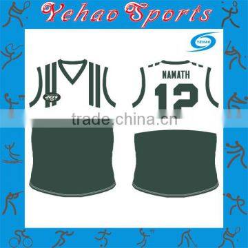 Custom Made AFL Jersey Vivid Color Embroidery AFL Shirts