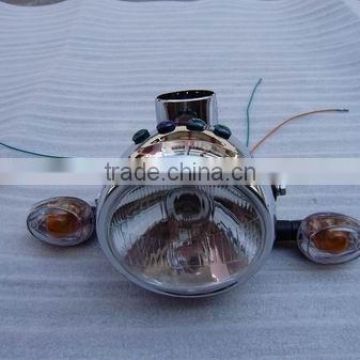 monkey bike head light assembly