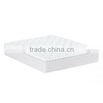 Foam Encased bamboo double pillow top pocket spring mattress