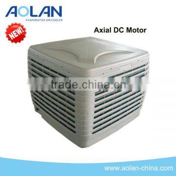 Low noise brushless DC Motor axial evaporative air cooler