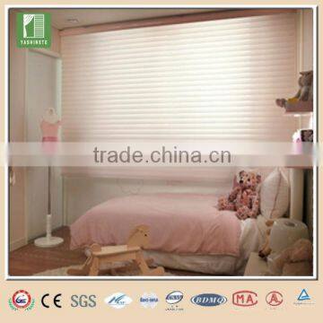 Perforated motorized shangri-la blinds car window sun shade