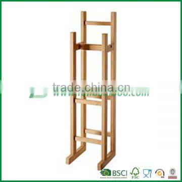 multi-purpose bamboo bathroom rack