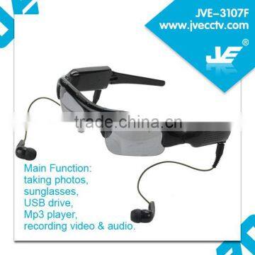 Max 8GB new sunglasses camera security ip glasses usb drive JVE-3107F