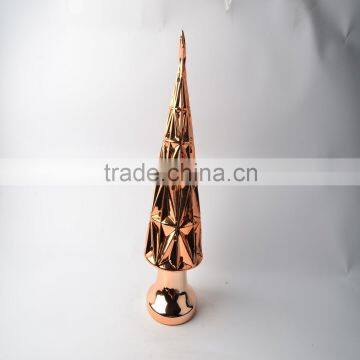 Christmas Tree Decoration Ceramic Candle Holder photo-2
