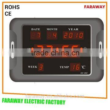 led desk clock with alarm