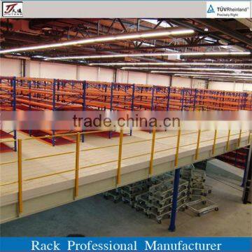 heavy duty attic metal warehouse storage multi-level rack