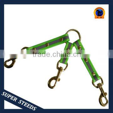dog collar and leash with coupler connector
