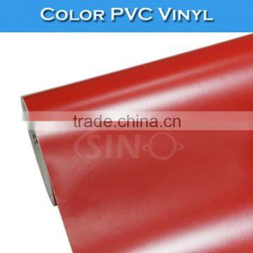 High Quality Glossy Red Self Adhesive Vinyl Cutting Plotter