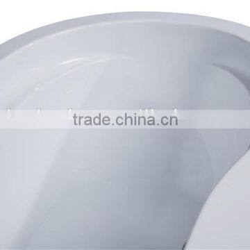 SUNZOOM Peanut Bathtub,oval Embeded Acrylic Bathtub,elliptical Acrylic Free Standing Bathtub photo-4